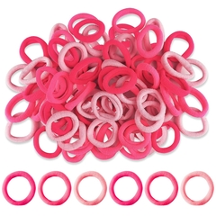 Envase de 100 Colitas para Pelo Rosa en internet