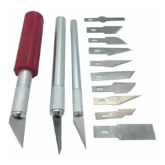 Set Cutter 13 Piezas Intercambiables Tipo Bisturi en internet