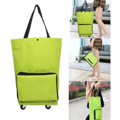 Bolso De Compras Plegable Con Ruedas - AFSTORE