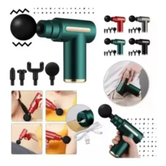 Pistola Masajeadora Muscular Rehabilitación Profesional 6vel - AFSTORE