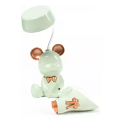 Lampara Velador Portalapiceras Y Sacapuntas Luz Noche Led - AFSTORE