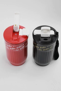 2x1 Vaso Termico Acero Inoxidable Doble Pico 420ml (LLEVAS 2 PAGAS 1) - AFSTORE