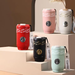 2x1 Vaso Termico Acero Inoxidable Doble Pico 420ml (LLEVAS 2 PAGAS 1) - AFSTORE