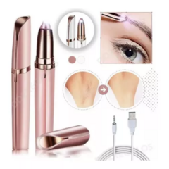Depilador Facial Vello Cejas Recargable Mujer Sin Dolor Usb - AFSTORE