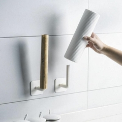 Gancho Percha Soporte Multiuso Organizador Adhesivo Pared - AFSTORE
