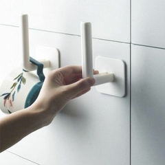 Imagen de Gancho Percha Soporte Multiuso Organizador Adhesivo Pared