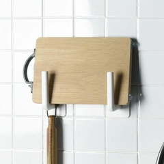 Gancho Percha Soporte Multiuso Organizador Adhesivo Pared