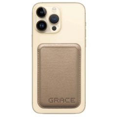Billetera de cuero para iphone con MagSafe - tienda online
