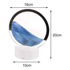 Lampara Velador De Arena Móvil 3d Led Rgb Usb - AFSTORE