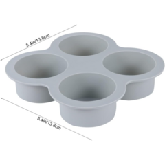 Molde Silicona Mini Galletas Jabones Velas Repostería - AFSTORE