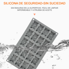 Molde Silicona Queso 3d Repostería Postre Jabon Horno X1 - AFSTORE