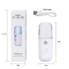 2x1 Rociado Vaporizador facial recargable por USB Humidificador Cuidado de la piel facial (LLEVAS 2 PAGAS 1) - AFSTORE