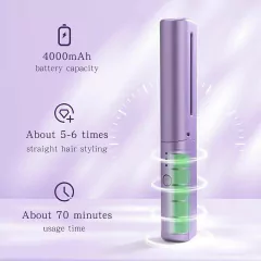 Peine Planchita Alisador Mini Calentamiento Rápido Usb