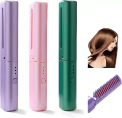 Peine Planchita Alisador Mini Calentamiento Rápido Usb - AFSTORE
