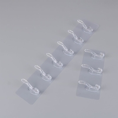 Pechero Ganchos De Pared Con Adhesivo Transparente