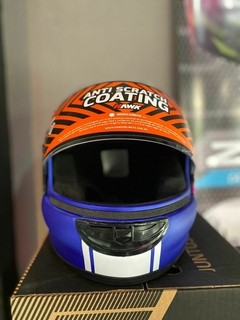 CASCO HAWK JUNIOR AZUL MATE - tienda online