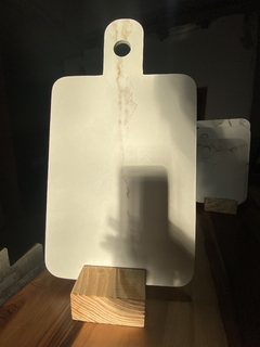 SET DE 3 TABLAS CON SOPORTE DE MADERA
