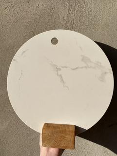 SET DE 3 TABLAS CON SOPORTE DE MADERA - comprar online