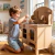 Cocina de juguete para niños. Cocina infantil de madera. Mod. VINTAGE