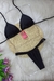 Biquini Cortininha Harmonia Preto - comprar online