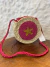 BOLSA PALHA REDONDA LUXO CROCHE - loja online