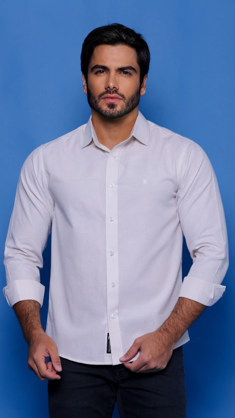 Camisa Tricoline 100% algodão L2445