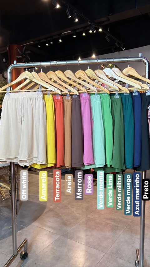 Shorts Viscolinho Avulso