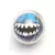 Madball pelota transparente con cara - comprar online