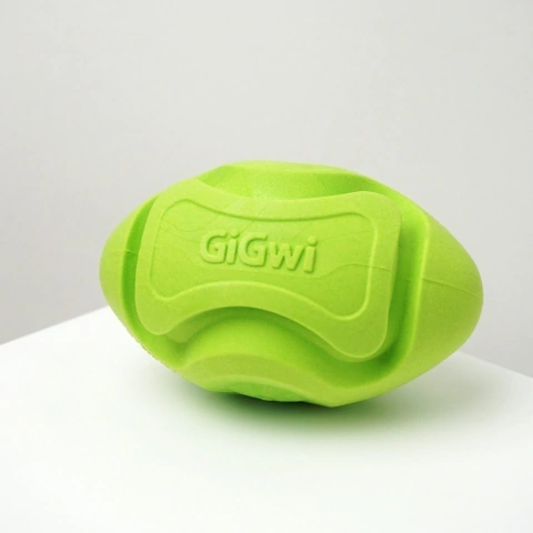 GiGwi Foamer Tpr Ball, pelota rugby premium
