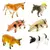 Kit Animais Da Fazenda - 6 peças - comprar online