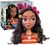 Boneca Moana Busto Disney Para Pentear