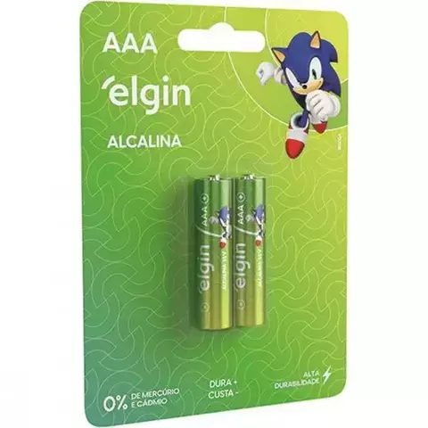 Pilhas Elgin Palito 2 unidades