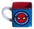 Caneca quadrada homem aranha