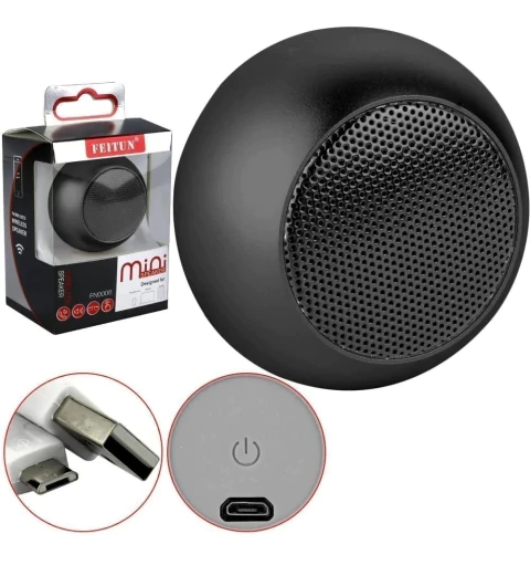 Mini Caixa De Som Bolinha