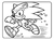Livro De Colorir Do Sonic Para Crianças Com Vários Desenhos