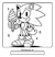 Livro De Colorir Do Sonic Para Crianças Com Vários Desenhos - 1001 Coisas