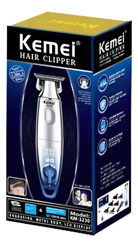 Maquina De Acabamento Profissional Kemei Km 3230
