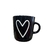 Caneca coração - 170ml na internet