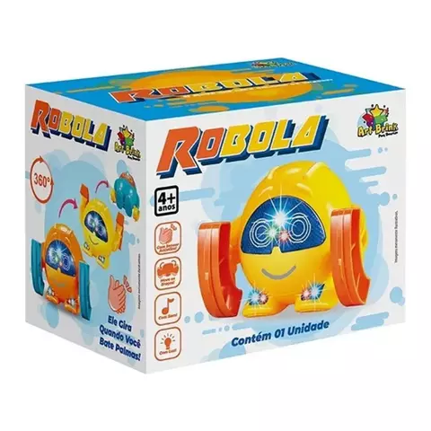 Robô Robola - Com sensor de palmas