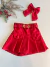 Short Saia Vermelho