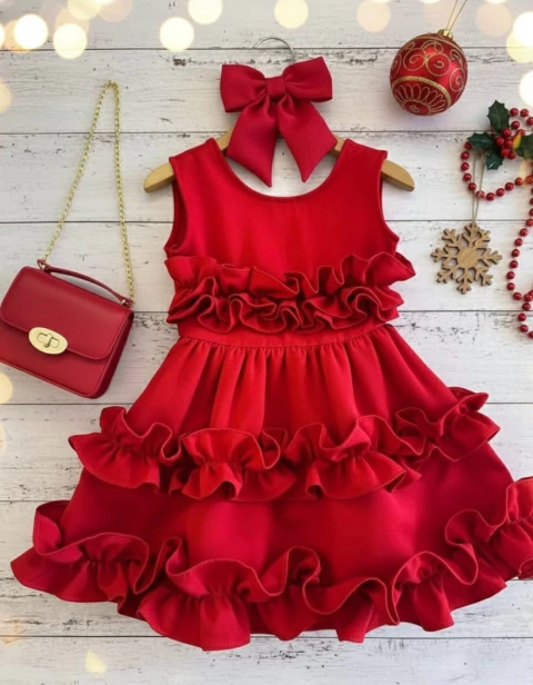 Vestido Babado