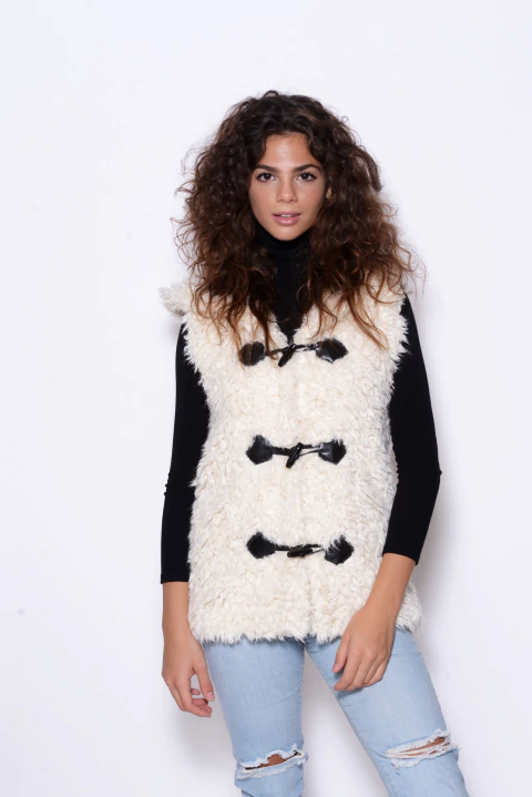 Chaleco Cabra Rasada