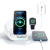Carregador Moderno Indução sem fio 4 em 1 MagSafe para iPhone, AirPods e Apple Watch