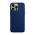 Capa Couro MagSafe para iPhone - Azul Meia-Noite
