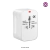 Adaptador Universal Tomada Para Viagem Padrão Internacional com Entrada Tipo-C e USB na internet