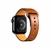 Pulseira para Apple Watch Couro Com Fecho Pino Marrom - comprar online