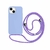 Capa com Alça para iPhone - Violeta - Infinito Loja