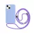 Capa com Alça para iPhone - Violeta - Infinito Loja
