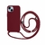 Capa com Alça para iPhone - Vermelho Dark