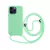 Capa com Alça para iPhone - Verde Menta